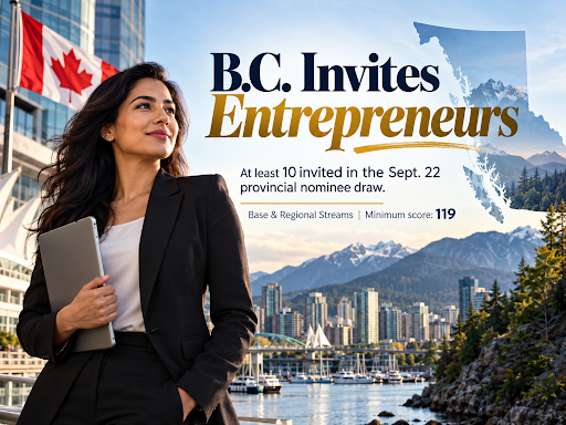 B.C. Entrepreneur Draw Sees Minimum Score Rise to 119
